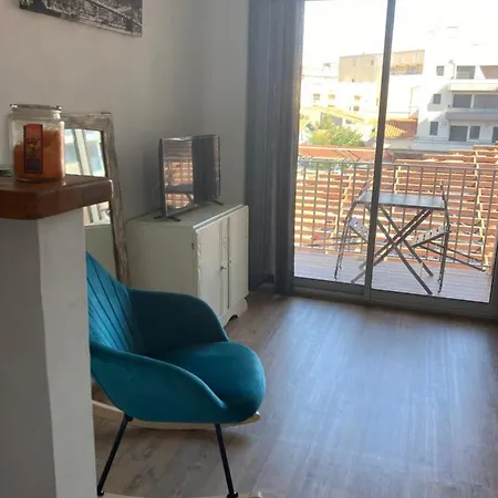 Superbe Studio A Canet En Roussillon Proche De La Plage Buitenkant foto